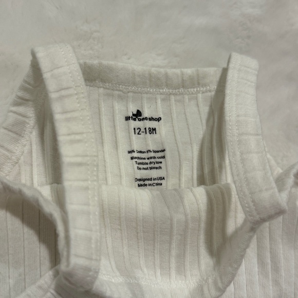 Little One Shop Ribbed Tank Set - Picture 3 of 7